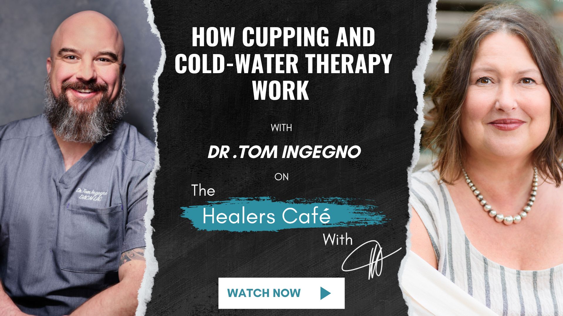 Dr. Tom Ingegno - Manon Bolliger (facilitator & retired naturopath with 30+ years of practice)